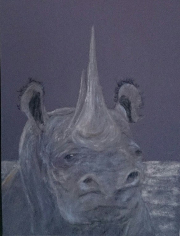 Rhino-pastel