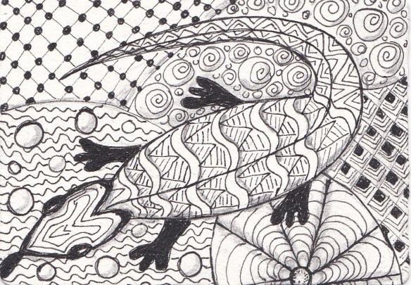 zentangle animals 1 of 3